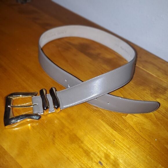 Linda Allard For Ellen Tracy Tan Belt Size M - Picture 1 of 7